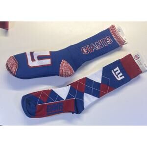 New York Giants‎ Lot Of 2 New Socks